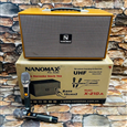 Loa Karaoke Xách Tay Nanomax X-210A (Bass 16cmx2, 2 Micro)