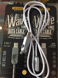 Cap Cable iphone samsung 3 in 1 WK WDC 015