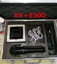 Sound card karaoke X9 + mic E300
