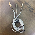 Cáp USB Aspor AC-22 3in1 (Micro, Lightning, Type-C) 2.4A / 1.2m