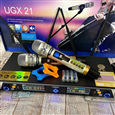 Bộ 2 Micro Không Dây Karaoke SHURE UGX 21
