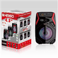 Loa Bluetooth Karaoke KIMISO QS-454 (Bass 4.5, 1 Micro có dây)