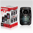 Loa Bluetooth Karaoke KIMISO QS-455 (Bass 4.5, 1 Micro có dây)