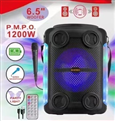 Loa Di Động Karaoke KIMISO QS-4606 (Bass 6.5, 1 Micro có dây)