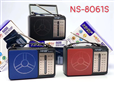 Đài FM Bluetooth/USB/TF NNS NS-8061S (Pin năng lượng mặt trời)