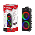 Loa Bluetooth Karaoke KIMISO QS-8203 (Bass 8x2, 1 Micro có dây)