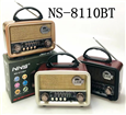 Đài FM Radio Bluetooth/USB/TF NNS NS-8110BT