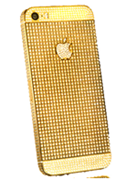 Xương vàng iPhone 5 đính đá (MS830)