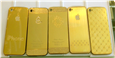Nắp sau gold đính đá cho iPhone 4S