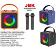 LOA BLUETOOTH JBK M4101 (KÈM 2 MICRO)